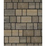 Тротуарная плитка Поревит Коллекция Колормикс Старый город, 60 мм, Базальт