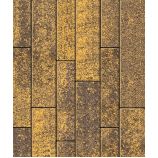 Тротуарная плитка Поревит Коллекция Гладкий колормикс Регата, 60 мм, Янтарь