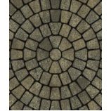 Тротуарная плитка Поревит Коллекция Гранит колормикс Классико круговая, 60 мм, гранит, Старый замок