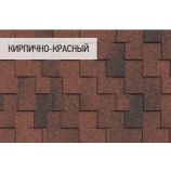 Гибкая черепица Icopal коллекция Плано кларо антик цвет: Кирпично-красный