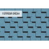 Гибкая черепица Icopal (Икопал) коллекция Плано кларо цвет: Голубой океан