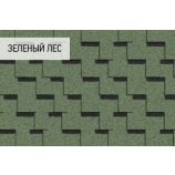 Гибкая черепица Icopal (Икопал) коллекция Плано кларо цвет: Зеленый лес
