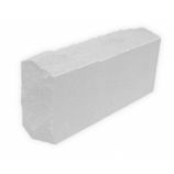 Силикатный кирпич 1НФ естественного цвета полнотелый лицевой одинарный рустированный угловой М125-200