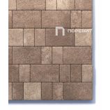 Тротуарная плитка Поревит Коллекция Гранит колормикс Старый город, 60 мм, гранит, Хаски