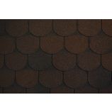 Гибкая черепица Ruflex (Руфлекс) коллекция Орнами (Ornami) цвет: Коньяк