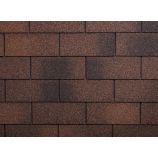 Гибкая черепица Ruflex коллекция Tab цвет: Медный отлив