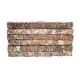 Облицовочный керамический кирпич 0,7НФ цвет: Мангейм Карбон ручная формовка(УС) Konigstein