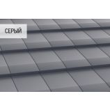 Композитная черепица Decra коллекция КВАДРО цвет: Серый