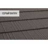 Композитная черепица Decra (Декра) коллекция СТРАТОС цвет: Серый валун