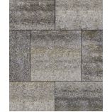 Тротуарная плитка Поревит Коллекция Колормикс Квадрат 500х500х60 мм, Габбро