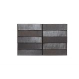 Кирпич керамический Recke (Рекке) 5-32-00-2-00 Цвет: черный с металлическими переливами фактурный