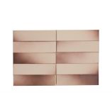 Кирпич керамический Recke 1-21-00-0-00 Цвет: белый с коричневыми переливами