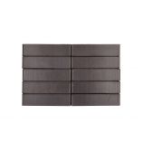 Кирпич керамический Recke (Рекке) 5-72-00-0-00. Цвет: темно-коричневый