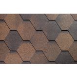 Гибкая черепица Ruflex коллекция Sota цвет: Медный отлив