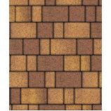 Тротуарная плитка Поревит Коллекция Гранит колормикс Старый город, 40 мм, гранит, Осень