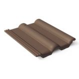 Минеральная черепица Braas коллекция ФРАНКФУРТСКАЯ цвет: Темно-коричневый