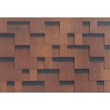 Гибкая черепица Katepal (Катепал) коллекция Рокки (Rocky) цвет: Терракота