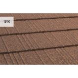 Композитная черепица Decra коллекция СТРАТОС цвет: Тик