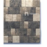 Тротуарная плитка Поревит Коллекция Гладкий колормикс Старый город, 60 мм, Старый замок