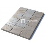 Тротуарная плитка Поревит Коллекция Колормикс Литос, 60 мм, Степняк