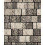 Тротуарная плитка Поревит Коллекция Гранит колормикс Старый город, 80 мм, гранит, Антрацит