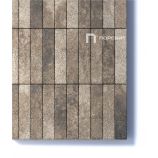 Тротуарная плитка Поревит Коллекция Гранит колормикс Паркет, 80 мм, гранит, Старый замок