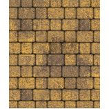 Тротуарная плитка Поревит Коллекция Гранит колормикс Классико, 40 мм, гранит, Янтарь