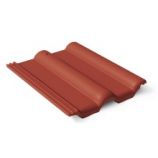 Минеральная черепица Braas коллекция ФРАНКФУРТСКАЯ цвет: Вишня