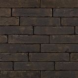 Облицовочный кирпич ZWART ILUZO М125 ручная формовка черный