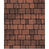 Тротуарная плитка Поревит Коллекция Гладкий колормикс Классико, 60 мм, Клинкер