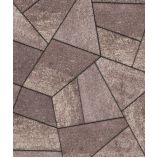 Тротуарная плитка Поревит Коллекция Колормикс Мозаика, 80 мм, Плитняк