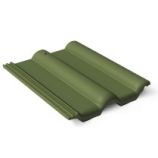 Минеральная черепица Braas коллекция ФРАНКФУРТСКАЯ цвет: Зеленый