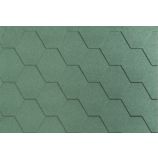 Гибкая черепица Katepal (Катепал) коллекция Классик-КЛ (Classik-KL) цвет: Зеленый