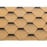 Гибкая черепица Katepal (Катепал) коллекция Катрилли (Katrilli) цвет: Золотой песок